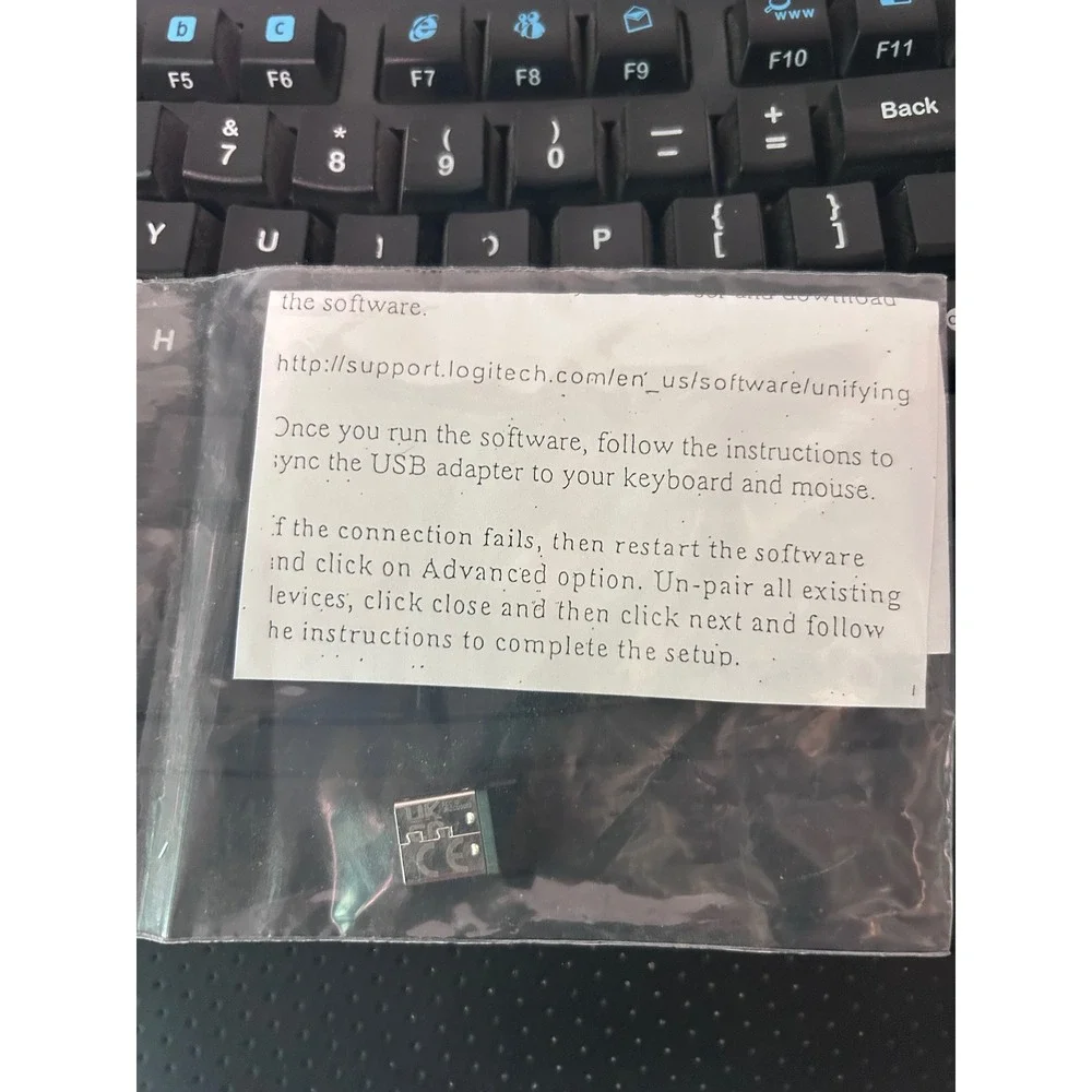 Logitech K350 Wireless Wave Keyboard Ergonomic Black K350 Y-R0053 Unifying USB